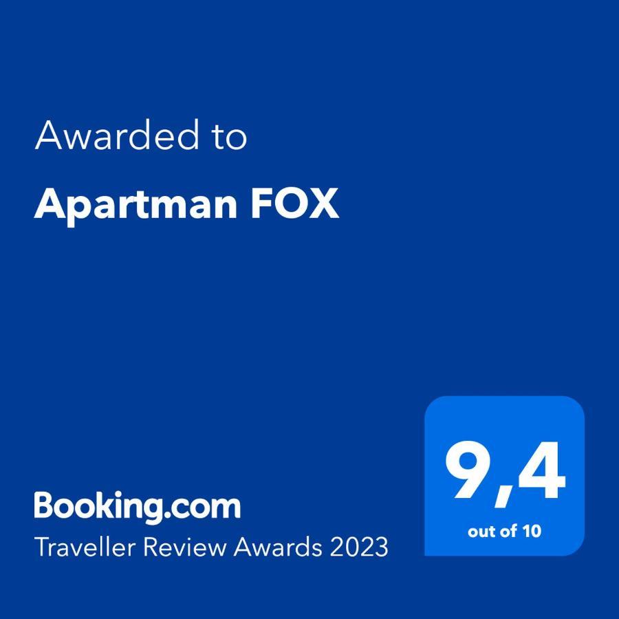 דירות פירובאץ Apartman Fox מראה חיצוני תמונה