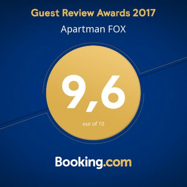 דירות פירובאץ Apartman Fox מראה חיצוני תמונה